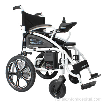 sedia a rotelle motorizzata a piegatura elettrica disabile leggera